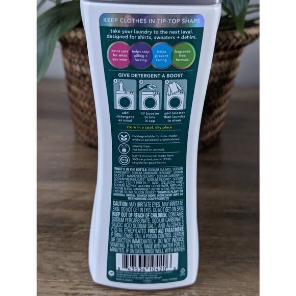 Method Laundry Booster Extend Prolongment Fragrance Free 28.2 oz Granules SEALED - Picture 2 of 2